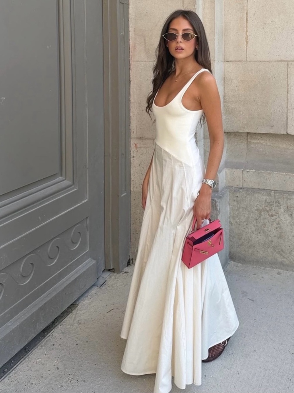 Zara White Dress